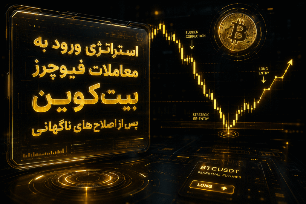 آموزش استراتژی ورود به فیوچرز بیت کوین در اصلاح بازار