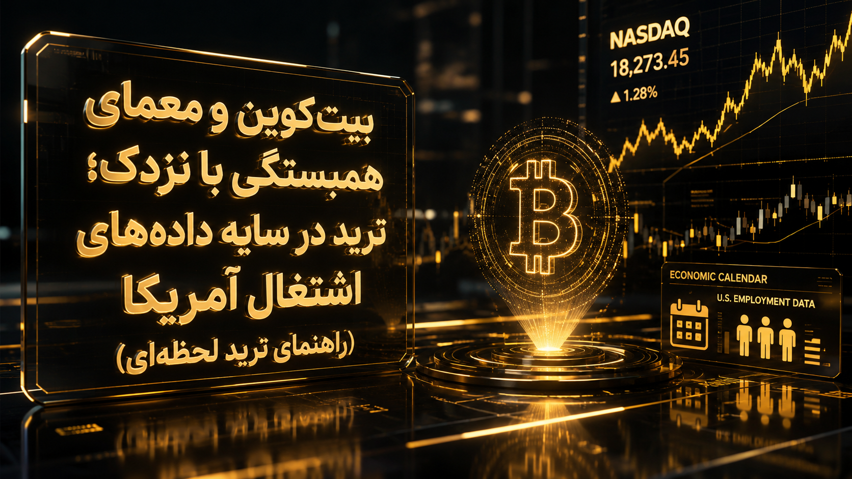 تحلیل بیت‌کوین در روز NFP