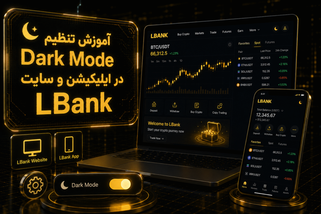 حالت شب LBank