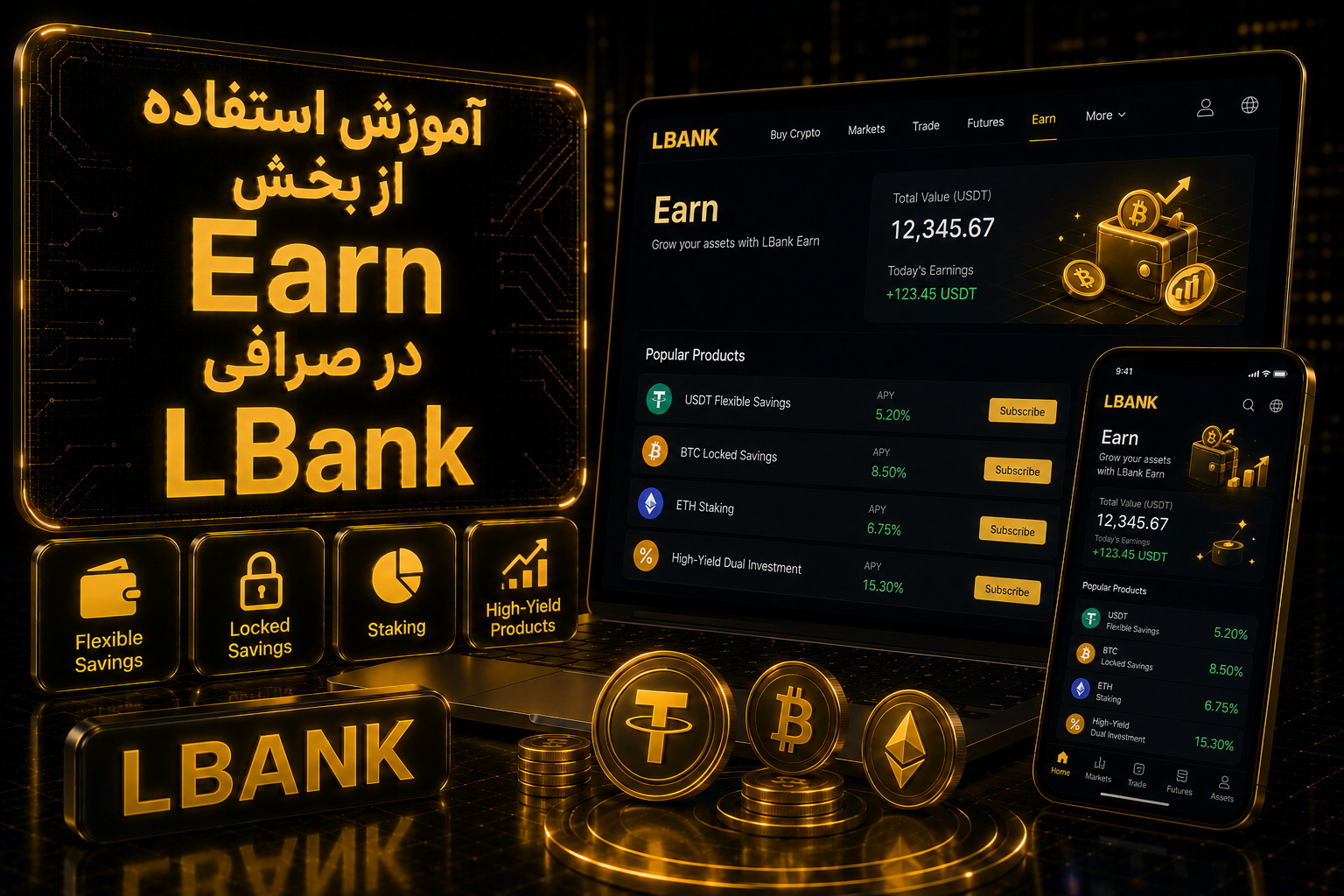 LBank Earn چیست