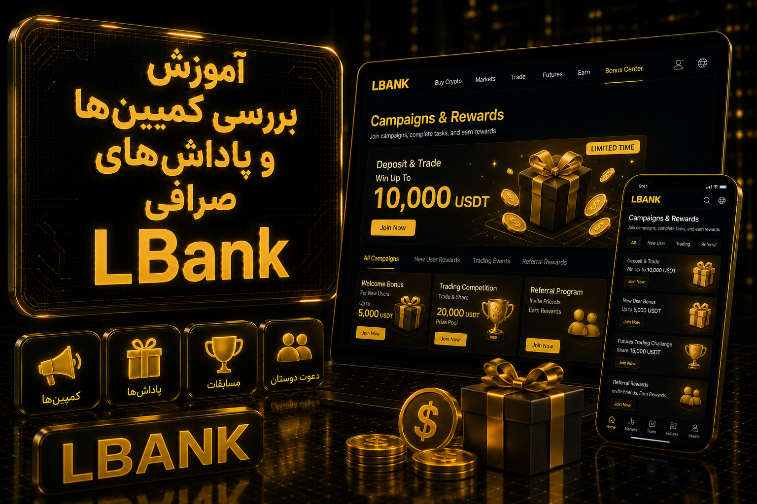 پاداش LBank