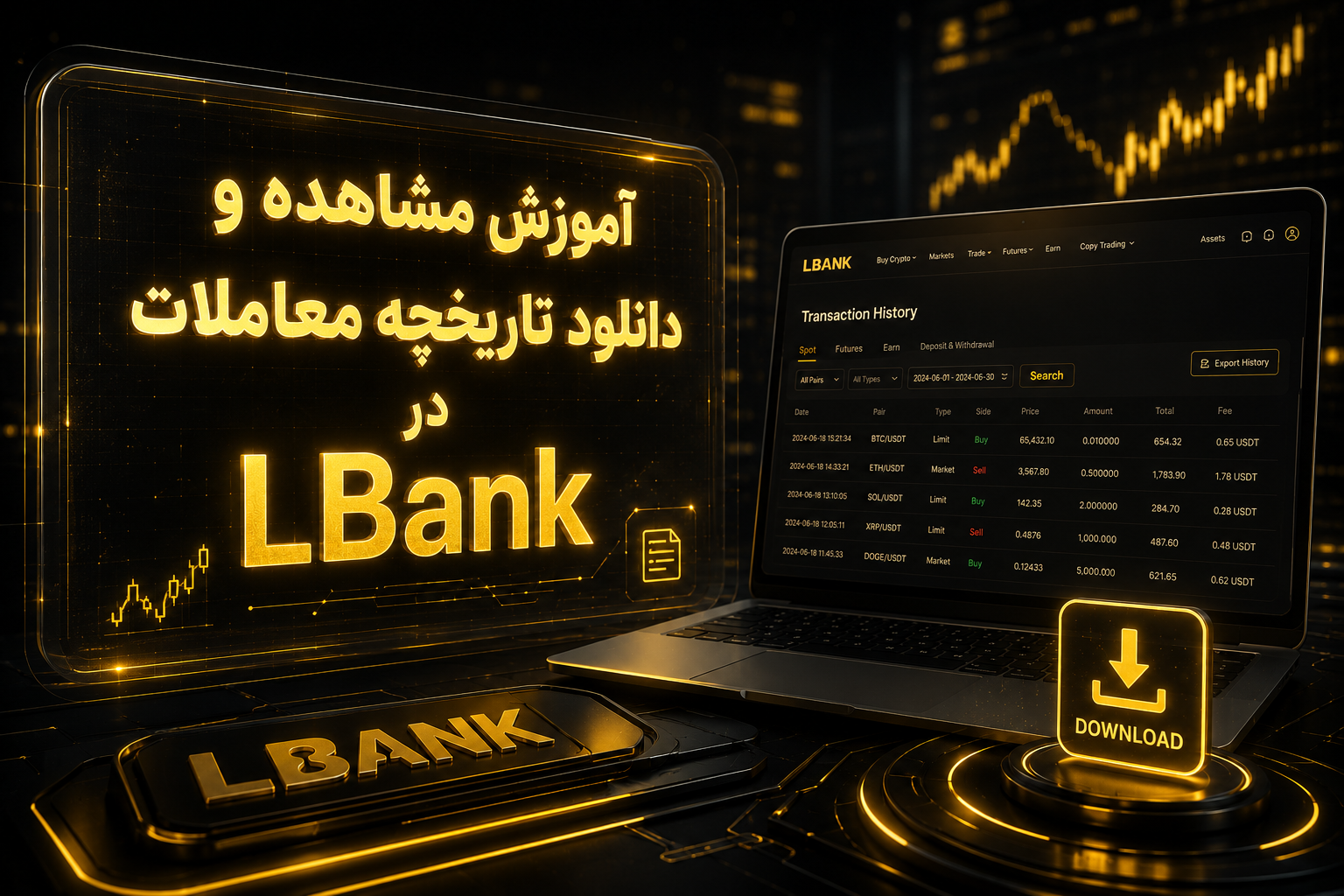 تاریخچه معاملات ال بانک