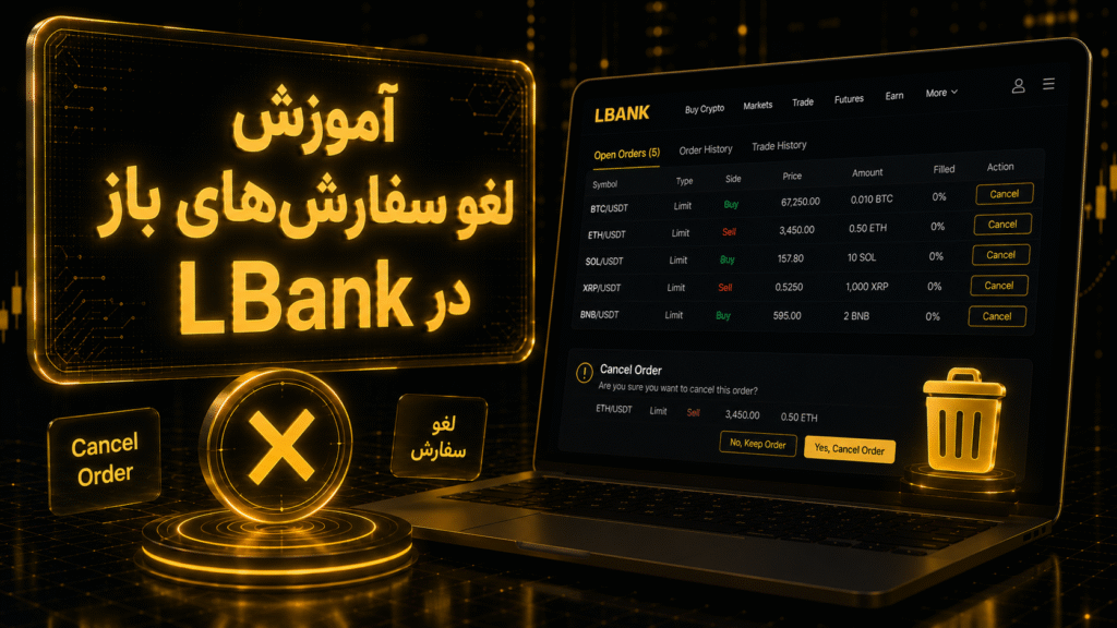 لغو سفارش LBank
